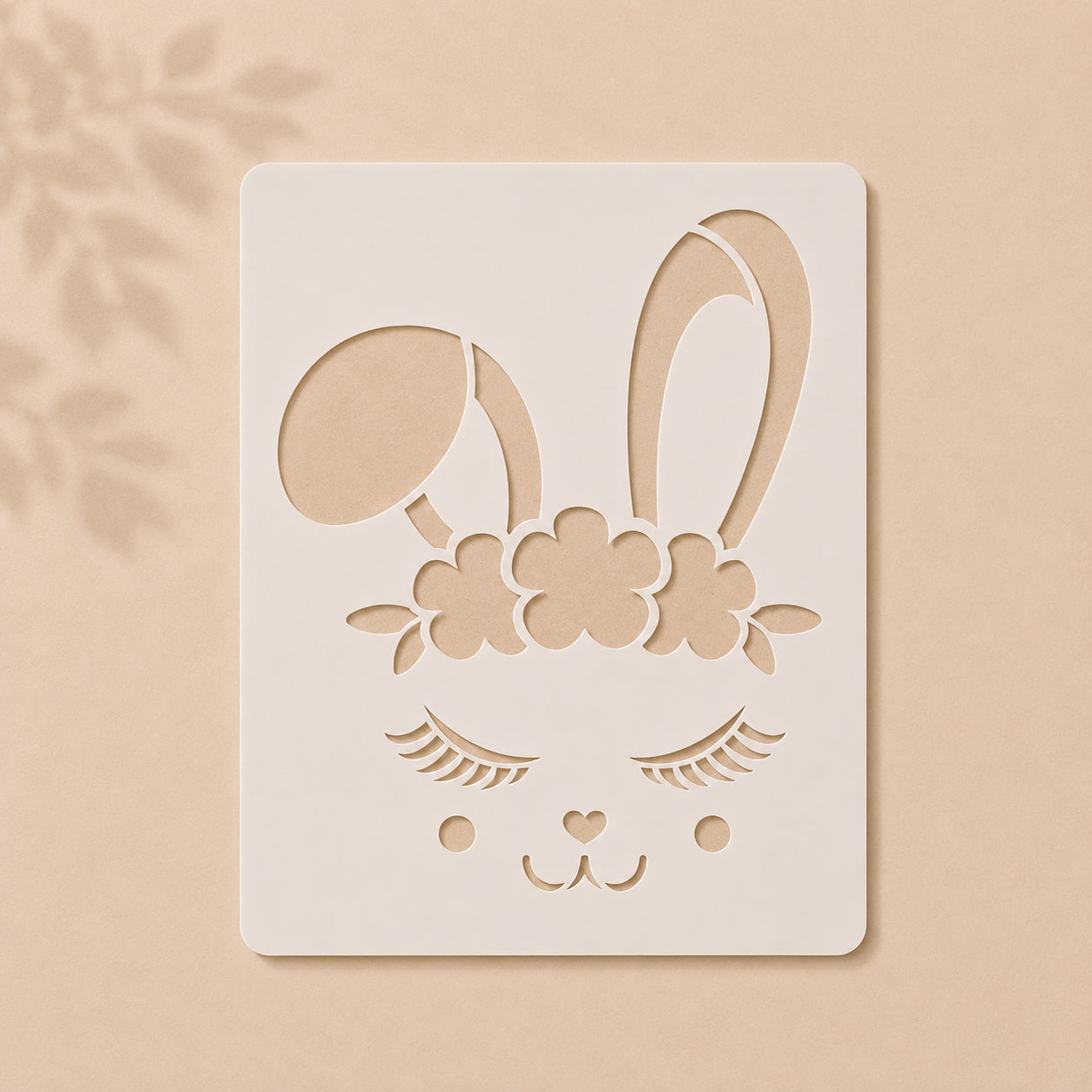 Buy Baby Bunny Head Reusable Stencil in Pakistan