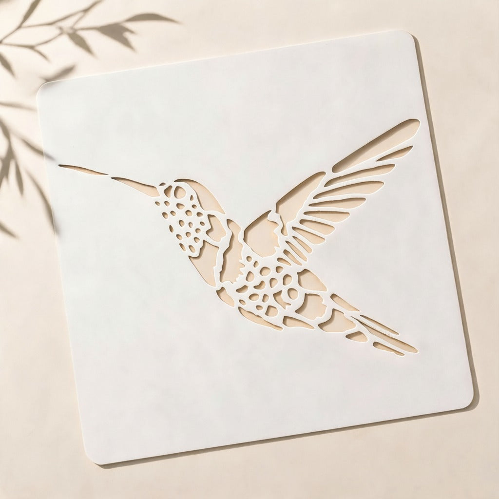 hummingbird-deco-reusable-stencil-for-wall-canvas-painting