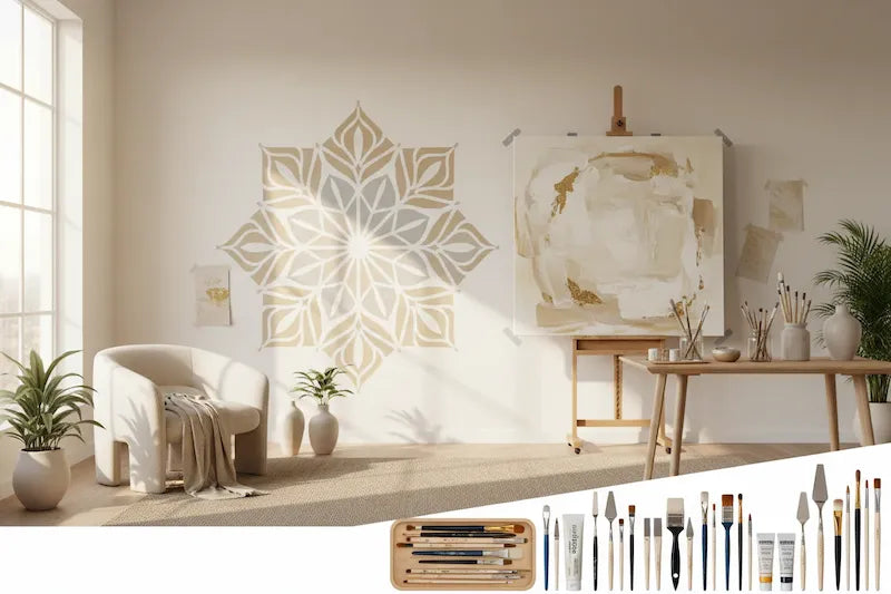 Wall & Canvas Stencils in Pakistan | Casvena