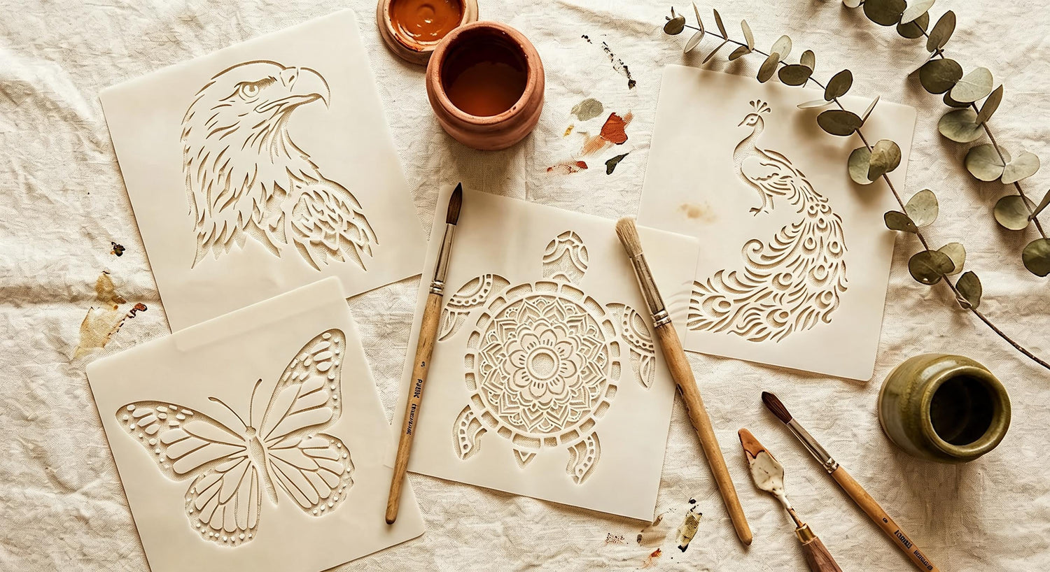 Animal & Bird Stencils