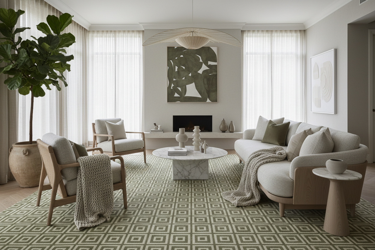 Carpet Design Stencils | Casvena