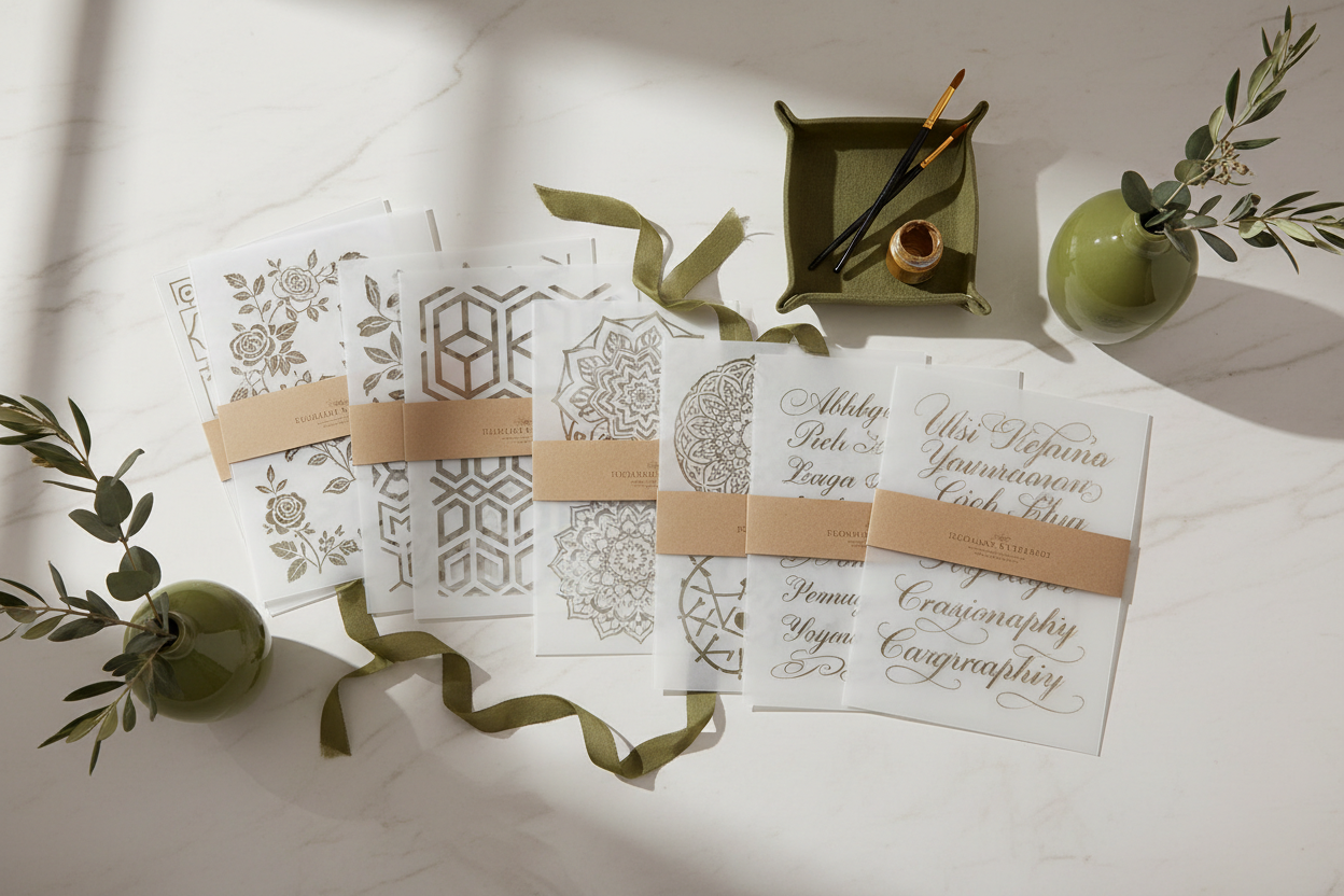 Stencil Packs for DIY Art & Craft | Casvena
