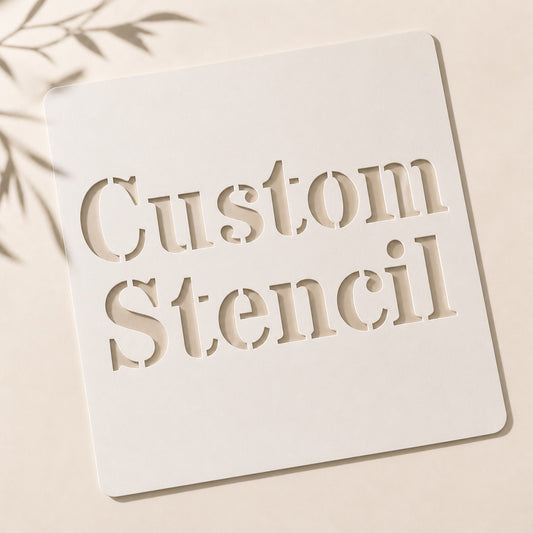 Reusable wall stencil for modern DIY painting projects