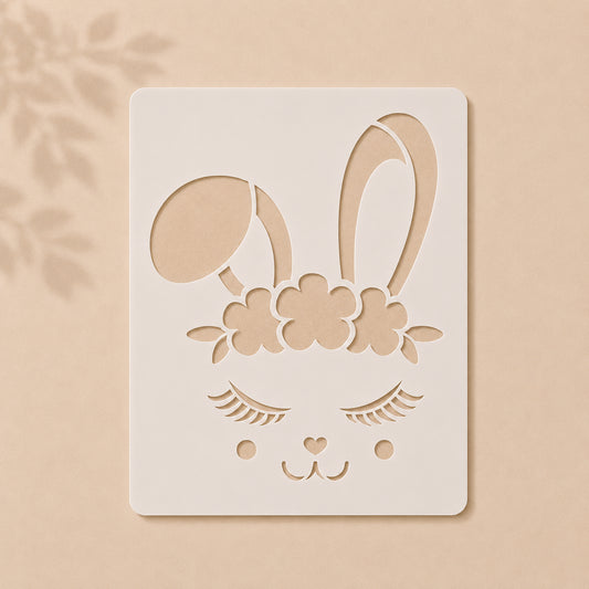 Buy Baby Bunny Head Reusable Stencil in Pakistan