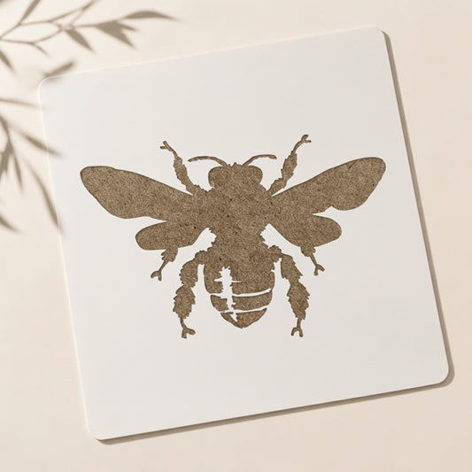 Bee Stencil – Reusable Wall & Canvas Art In Pakistan 