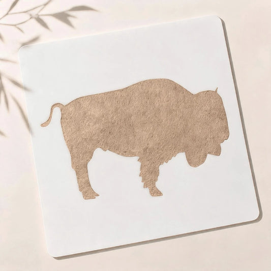 Bison Reusable Stencil for Wall & Canvas Painting