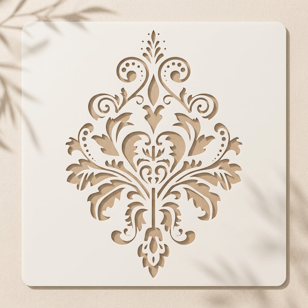 Damask Motif Stencil Price in Pakistan