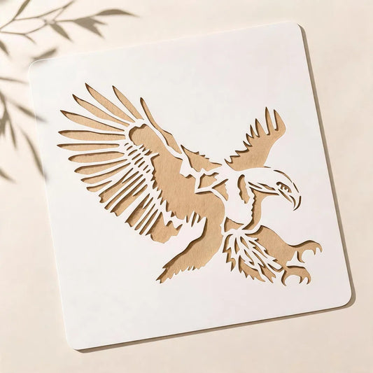 Eagle Reusable Stencil for Wall & Canvas Painting