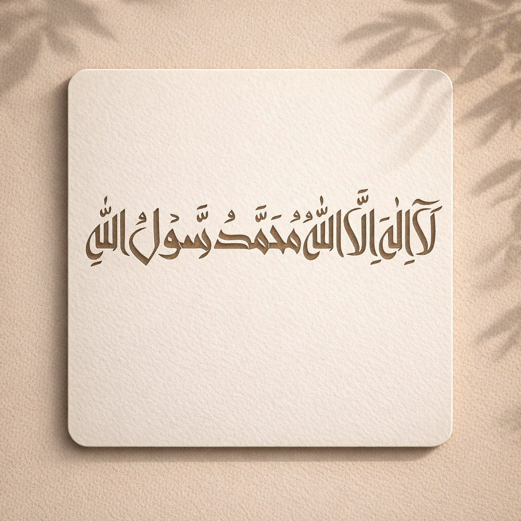 First Kalma Calligraphy Stencil Price in Pakistan