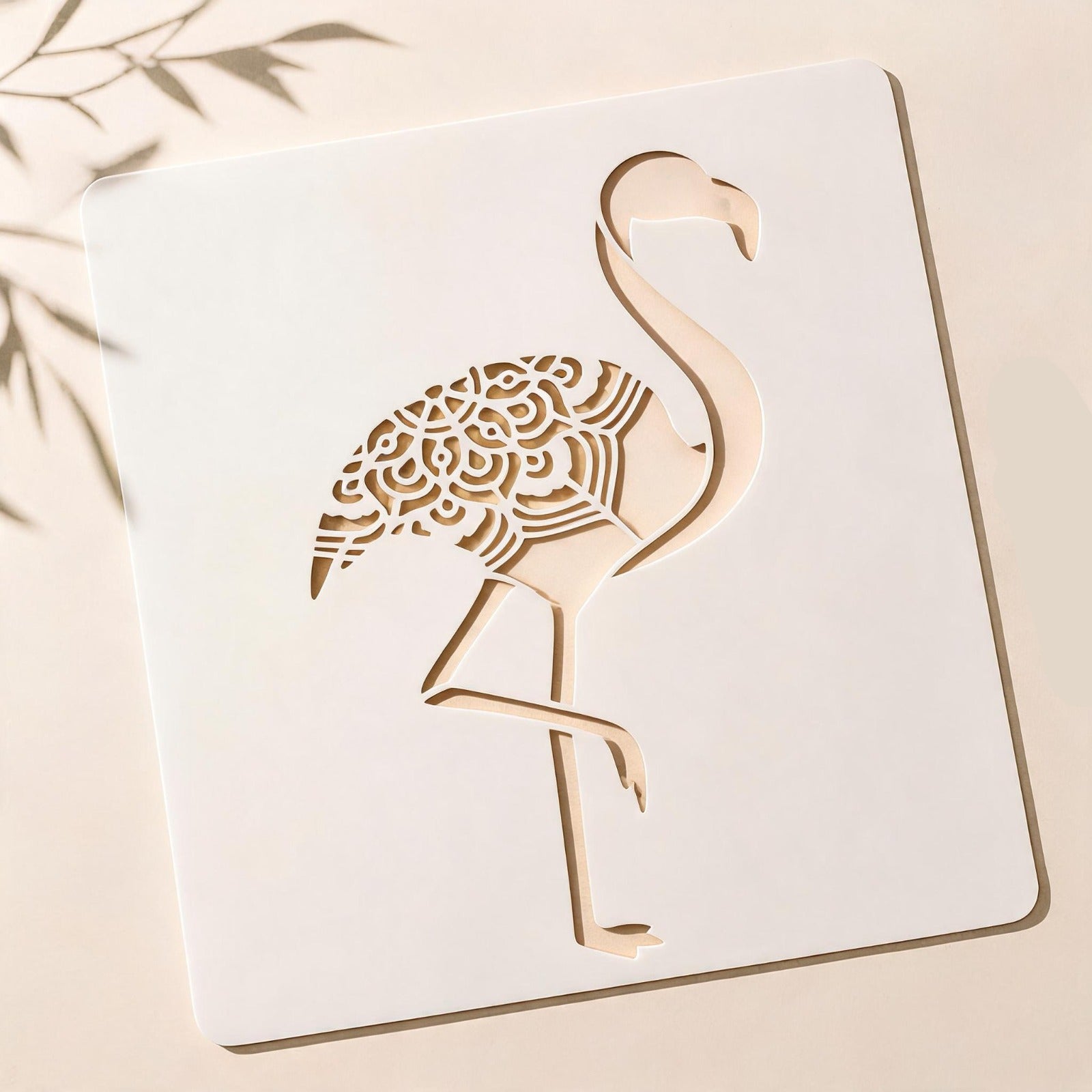 Flamingo Reusable Stencil for Wall & Canvas Painting