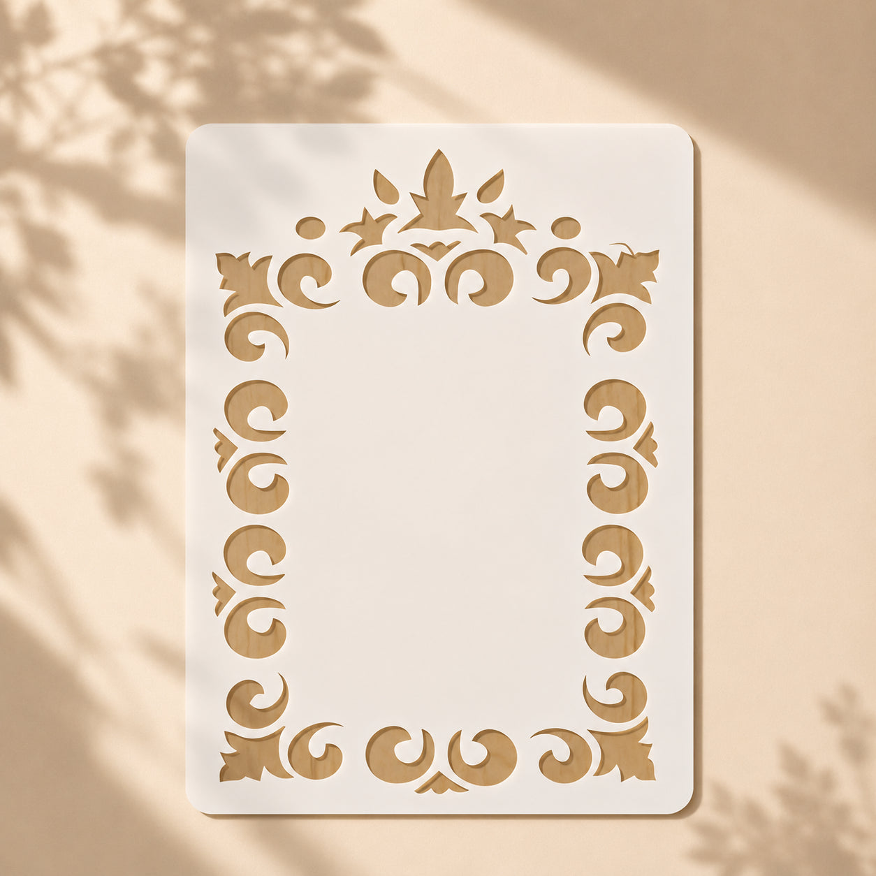 Floral Border Reusable Stencil in Pakistann