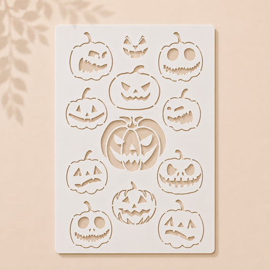 Halloween Pumpkin Seasonal Wall & Craft Stencil