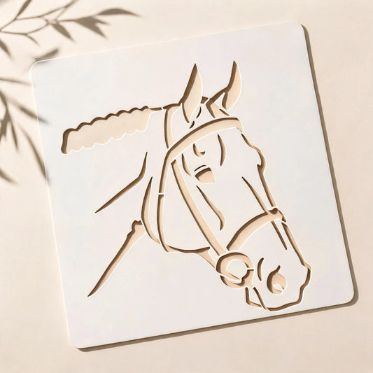Horse Head Stencil for Wall, Wood & Canvas Art