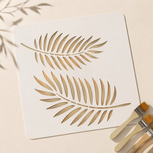 Jungle Palm Leaf Stencil Price in Pakistan