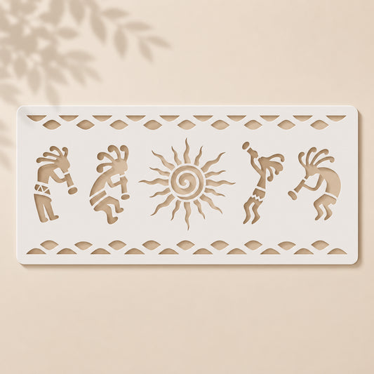Kokopelli Ancient Art Stencil Price in Pakistan