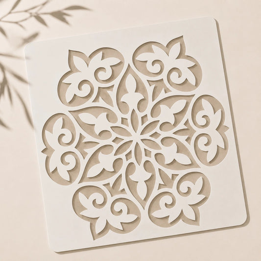 Mandala Art Reusable Stencil for Wall Painting & Canvas Art Price in Pakistan