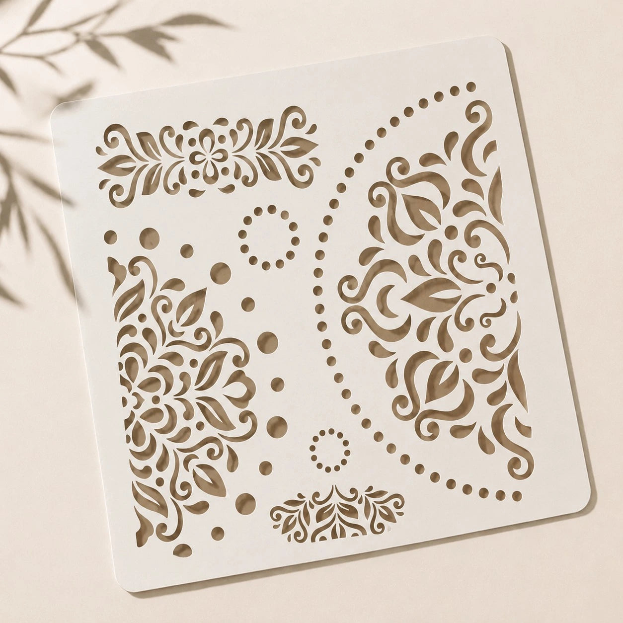 Mandala reusable stencil for wall painting and DIY decor