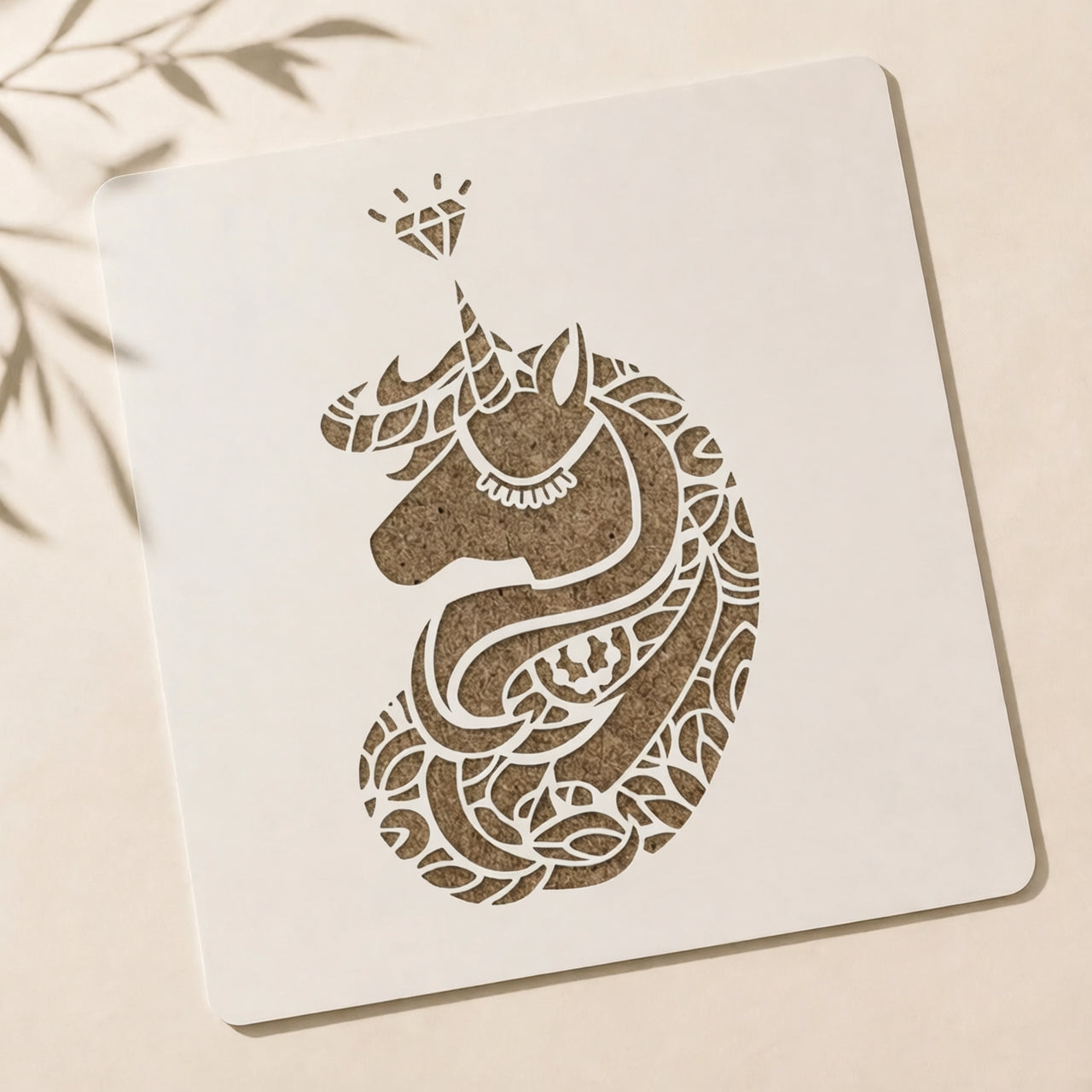 Mandala Unicorn Head Stencil Price in Pakistan