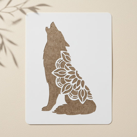 Mandala Wolf Stencil Price in Pakistan