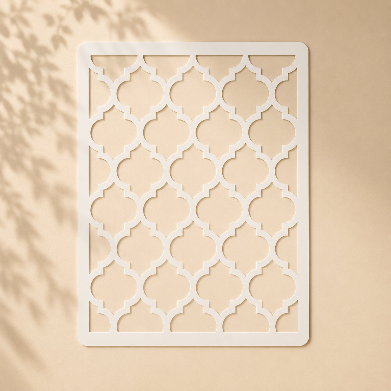 Moroccan Pattern Reusable Stencil