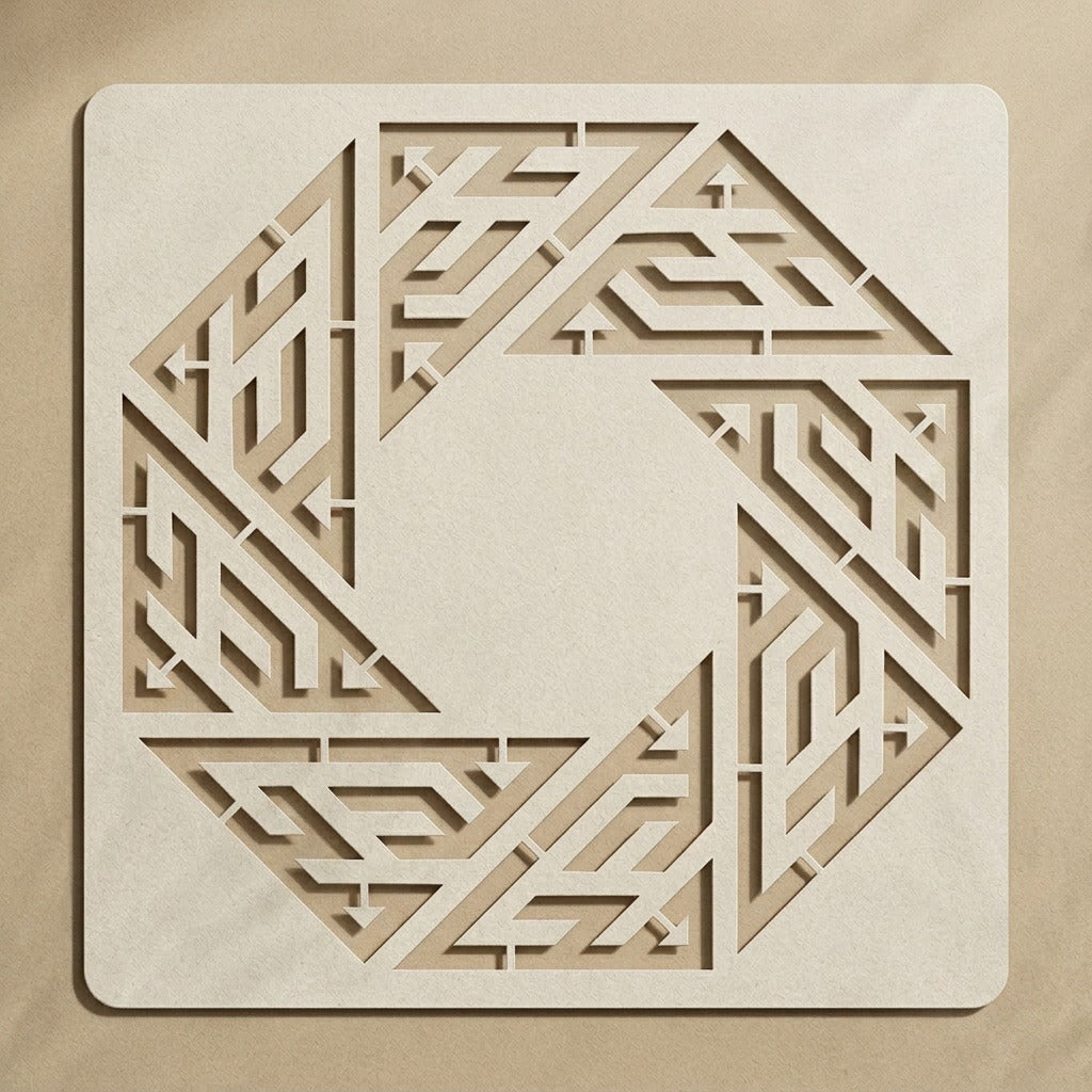 Muhammad Round Kufic Calligraphy Stencil Price in Pakistan