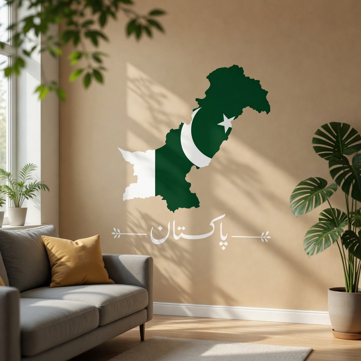 14 August Wall Art Stencil