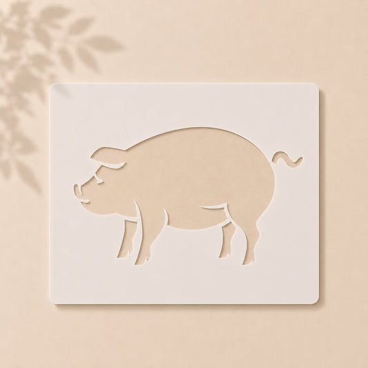 Buy Pig Reusable Stencil in Pakistan