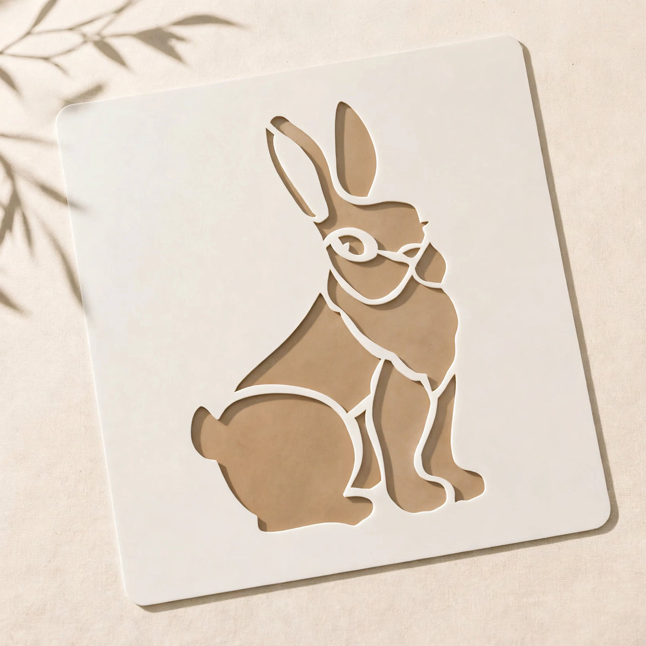 Rabbit Reusable Stencil for Wall & Canvas Painting