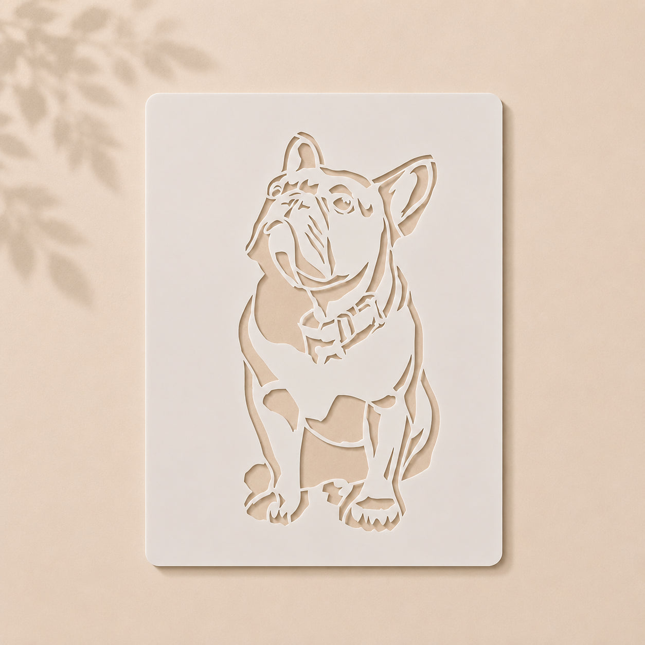 Buy Sassy French Bulldog Reusable Stencil in Pakistan
