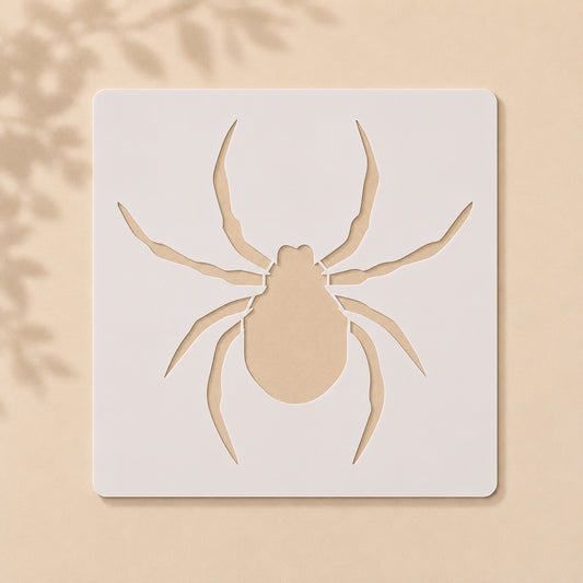 Spider Reusable Stencil for Wall & Canvas Painting