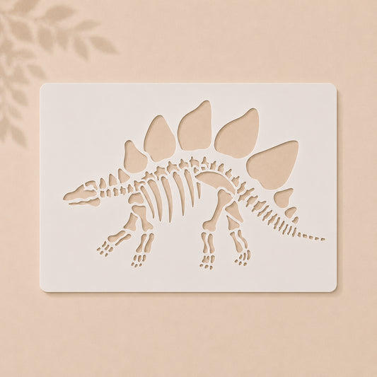 Buy Stegosaurus Dinosaur Skeleton Stencil in Pakistan